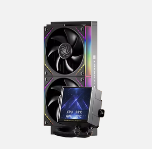 หม้อน้ำระบายความร้อน Thermalright Water Cooler Vision 240 ARGB สีขาวดำ 2000RPM 4PIN พร้อมหน้าจอ 3.95 นิ้ว สำหรับซีพียู 1 ตัว - Product Image 1