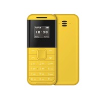 Teléfono Celular Inalámbrico BM222 con Pantalla OLED, Cambiador de Voz, Batería de 350mAh, Tamaño de Bolsillo, para Personas Mayores y Niños