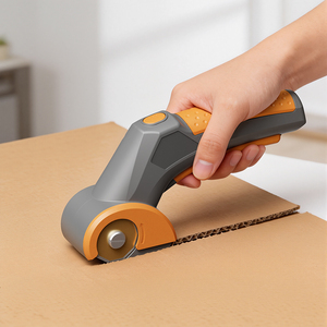 Tijeras Eléctricas Inalámbricas ES-038 de 3.7v, Cortador Rotatorio, Tijeras para Cortar Cuero y Tela, Cuchillas de Acero SK5 - Product Image 4