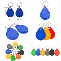 Reliablerfid – Porte-clés RFID personnalisé avec logo imprimé, puce EV1 4K 13,56 MHz ISO14443A pour contrôle d'accès
