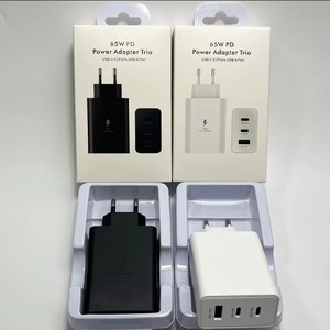 อะแดปเตอร์ชาร์จไฟแบบ Universal Travel Charger 65W PD 3 พอร์ต USB Type C USB A หัวปลั๊ก EU UK US ชาร์จเร็ว รองรับ Samsung S22 S23 S24 S25 S26 - Product Image 6