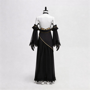 Code Geass C. Robe noire ensemble complet Cosplay Costume Anime personnage tenue printemps 2026 jeu jeu de rôle - Product Image 5