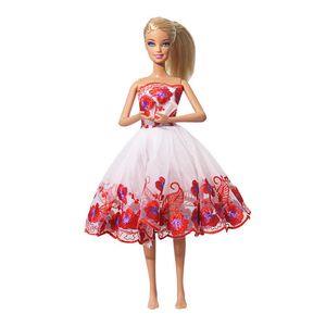 Vestido de Princesa DIY para Regalo de Cumpleaños, Vestido de Novia con Bordado de Encaje, Disfraz - Product Image 6