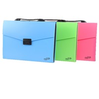 Carpeta de Archivos Expandible de 13 Bolsillos, Organizador de Archivos Acordeón A4, Suministros de Oficina y Escolares con Logotipo Personalizado al por Mayor