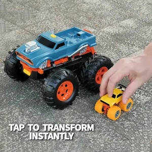 Voiture RC tout-terrain 4x4 2,4 GHz pour enfants, modèle expert en métal, avec fonction gyroscopique, 15 min d'autonomie, portée de 25 m, 2-en-1 - Product Image 5