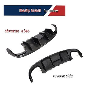 Factory Outlet Car <strong>A4</strong> S4 <strong>B8</strong> Carbon Fiber <strong>Diffuser</strong> Rear Bumper Lower Lip Spoiler <strong>for</strong> Audi <strong>A4</strong> S4 <strong>B8</strong> 2008 2009 2010 2011 2012 - Product Image 6