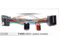 Harness Kabel Radio Mobil Isolasi PVC Konduktor Tembaga Murni Konektor ISO 12V Cocok untuk FORD 2003+ Multi Plug Car Stereo Loom