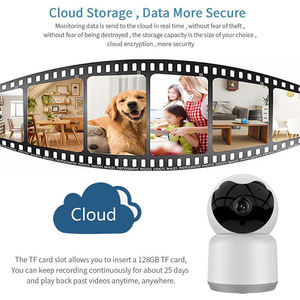 Vigilabebes con Camara 355 องศาPTZ wifiเด็กกล้อง 4MPสองทางเสียงในร่ม tuyaสมาร์ทกล้องipไร้สาย - Product Image 2