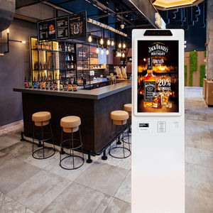 Cafetería 23,6 quiosco de pago de 32 pulgadas pantalla táctil interactiva QR escáner de código de barras Cámara facial quiosco de pedidos para bar - Product Image 1
