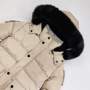 Dernières créations : <span class=keywords><strong>Doudoune</strong></span> matelassée beige imperméable à capuche zippée pour garçons, épaisse et chaude, pour l'hiver - Product Image 6