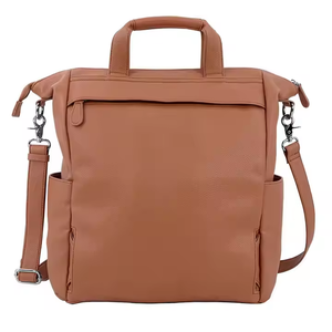 Bolsa de Pañales Impermeable <span class=keywords><strong>para</strong></span> Mamá, Bolsa de Pañales de Cuero de Lujo, <span class=keywords><strong>Mochila</strong></span> - Product Image 2
