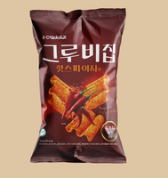 Groovy Chip Croustilles de maïs complètes, épicées, saveur savoureuse et umami, faibles en gras, sans gluten, saines, pour le fitness et les fêtes
