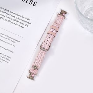 Correa de <span class=keywords><strong>Reloj</strong></span> de Tweed de Lujo para <span class=keywords><strong>Mi</strong></span> <span class=keywords><strong>Band</strong></span> 9 8, Correa de Lana con Decoración Metálica de Flores Retro, Brazalete Elegante y Moderno para Mujer - Product Image 4