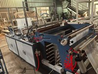 Machine de fabrication de sacs GFQ-700 avancée haute performance à film plastique PE simple couche, thermoscellage et découpe à froid sans tension