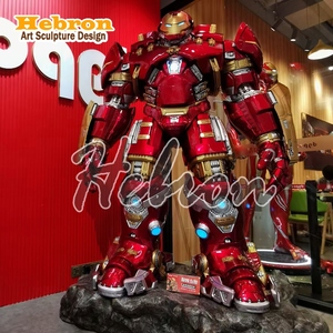 Statua in Resina Personalizzata a Grandezza Naturale dell'Armatura Hulkbuster di <span class=keywords><strong>Marvel</strong></span>, Statua Collezionabile in Vetroresina di Iron Man MK44 - Product Image 4