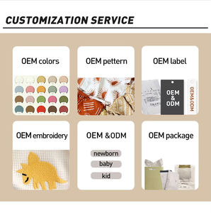 Ensemble de baptême pour bébé garçon : barboteuse brodée, gilet, chaussures et bonnet – Fabricant OEM - Product Image 5