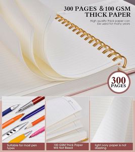 Spiral Notebook <b>Journal</b> Wholesale Hardcover Leather Lined Thread Sewn Customizable Gift <b>Journals</b> for Women Men A4/A5 Size - Product Image 4