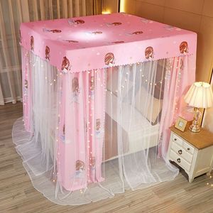 Thiết kế mới sang trọng cô gái ren công chúa không gian lớn Nữ Hoàng kích thước giường vuông muỗi <span class=keywords><strong>Net</strong></span> cho giường - Product Image 2