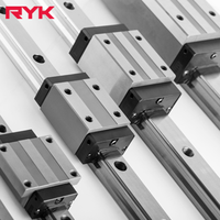 Rail de guidage linéaire ODM HGR25 1000mm 4000mm avec bloc linéaire HGH25CA, matériau en acier, composant central de roulement pour les industries CNC