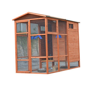 Eleganti grandi gabbie per uccelli eleganti voliere Walk-in per amici piumati sostenibili all'aperto impermeabili per piccioni - Product Image 6