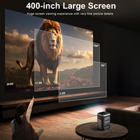 Projecteur de films sans fil 4K NBD T100 Led avec télécommande de table de bureau TV