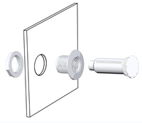 Éclairage LED raffiné pour piscine, 100 pieds, modèle breveté sans niche, 1,5 pouce, pour remplacement des lampes Pentair Globrite pour piscine et spa