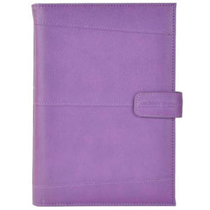Couverture de carnet en cuir PU violet personnalisée, planificateur, <span class=keywords><strong>classeur</strong></span> de <span class=keywords><strong>budget</strong></span> personnalisé A5 A6 avec enveloppes pour l'argent liquide, organisateur pour l'<span class=keywords><strong>organisation</strong></span> - Product Image 2