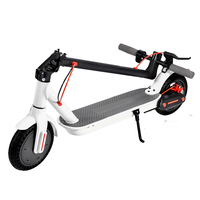 Scooter électrique 350W pour adultes 36V 7.8Ah Pliable Cadre en alliage d'aluminium Tube inférieur Batterie au lithium 3 vitesses