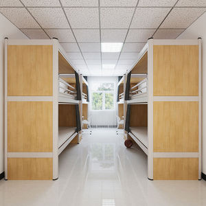 Nouveau design de <span class=keywords><strong>lit</strong></span> <span class=keywords><strong>superposé</strong></span> double en métal <span class=keywords><strong>rideau</strong></span> de <span class=keywords><strong>lit</strong></span> <span class=keywords><strong>superposé</strong></span> à étage pour auberge de jeunesse hôtel <span class=keywords><strong>lit</strong></span> capsule à taille unique - Product Image 3