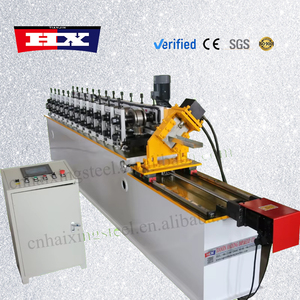 Machine de formage de goujon et de piste en acier à fente de calibre léger à grande vitesse au Mexique pour l'encadrement de maison en cloison sèche - Product Image 2