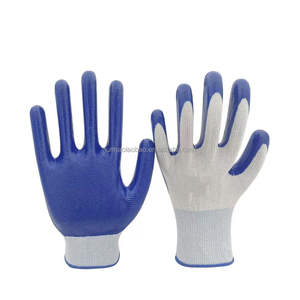 Luvas de Segurança Duráveis e Flexíveis com Revestimento de Nitrila de 13 Gauge, Personalização de Logo, Luvas Sem Pó e Sem Silicone de 7 oz - Product Image 6