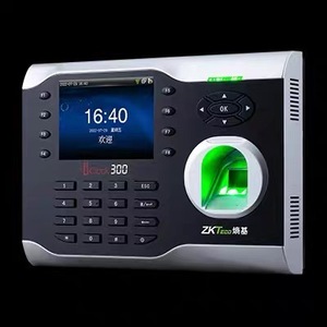 ZK Iclock300: Портативный терминал учета рабочего времени с отпечатком пальца и HD TFT-дисплеем для сотрудников - Product Image 5