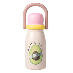 Stainless Steel Insulated Water <b>Bottle</b> With Handle 500Ml Large Capacity For Travel Outdoor Use - Product Image 3