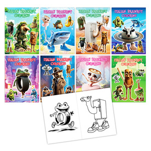Libros de Colorear Pequeños para Niños, Regalos de Cumpleaños para Ejercitar el Reconocimiento de Colores y la Habilidad Práctica de los Niños - Product Image 2