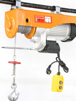 Mini palan électrique à câble de la série PA avec arrêt de fin de course et frein automatique pour travaux de levage en construction résidentielle et entrepôt