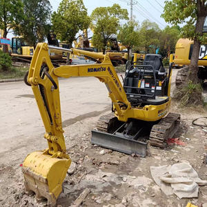 Mini-excavateur Komatsu PC18MR d'occasion à vendre poids en service de 2 tonnes sur chenilles hydrauliques - Product Image 3