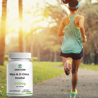 Capsules de mélange d'inositol et de D-chiro inositol |   Ratio 40:1 |   Formule Premium pour la Santé Ovarienne Myo-Inositol D-Chiro Inositol 40:1