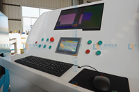 Machine de découpe de verre CNC automatique contrôlée par PLC avec moteurs, certifiée CE, pour la découpe de verre feuilleté, fournie directement par l'usine