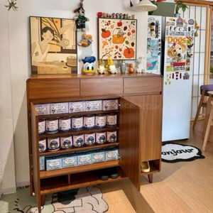 Zapatero de Madera Minimalista de Estilo Chino Moderno <span class=keywords><strong>para</strong></span> Sala de Estar o Entrada - Product Image 4