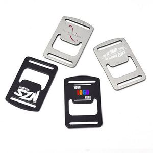 Décapsuleur personnalisé avec logo, en acier inoxydable, vente en gros, décapsuleur de ceinture pour bar, restaurant, marketing de marque, cadeaux promotionnels - Product Image 1
