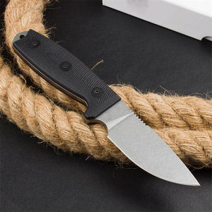 Americano tattico G10 manico 9 cr18 lama fissa coltello campeggio pieno Tang da caccia coltello con fodera K - Product Image 5