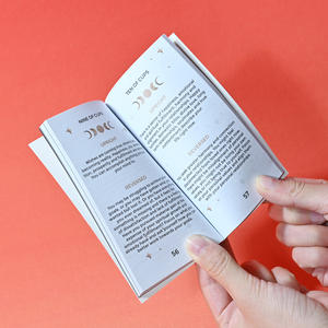 Cartes de tarot Oracle d'or personnalisées avec impression 350 g/m², pelliculage plastique et motif ange pour usage familial - Product Image 6