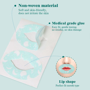 Tira Bucal Deportiva Unisex para Niños, Mejora el Sueño, con Abertura Central, Transpirable, de Tela No Tejida, para Ronquidos, Uso Nocturno - Product Image 2