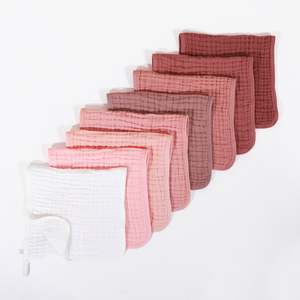 Paños de Algodón Multicolor para Bebés, Super Absorbentes, de Gasa, para Babas y Eructos - Product Image 6