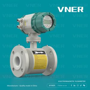 Flow Meter Elektromagnetik Air Limbah Cair OEM Baja Tahan Karat dengan Konektivitas Digital 4-20mA RS485 - Product Image 5
