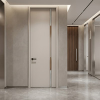 Porte intérieure en bois de grande taille, best-seller, porte intérieure en MDF peinte de qualité supérieure pour chambre à coucher