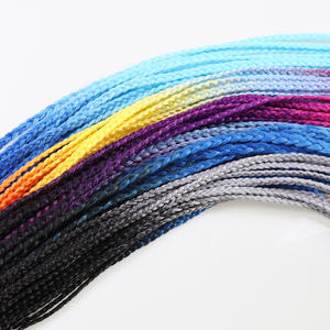 Coletero de Trenzas de Colores para el Cabello, Material de Fibra Inflamable, Duración de 6 Meses, Compatible con Cabello Largo, Marca OEM - Product Image 4