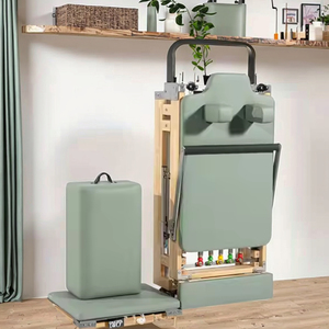 เครื่องสร้างพิลาทิสพับได้ทำจากไม้น้ำหนักเบาสำหรับโยคะสตูดิโอ - Product Image 1