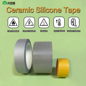 <span class=keywords><strong>Cinta</strong></span> Adhesiva de Cerámica <span class=keywords><strong>Refractaria</strong></span> Autoadhesiva UL94VTM-0 - Product Image 2