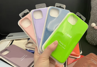 Housse pour téléphone portable en microfibre LOGO antichoc original en silicone liquide pour Apple pour iphone 14 13 12 Plus Pro Max